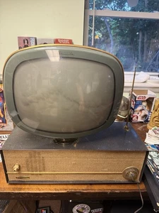 1959-60 PHILCO PREDICTA Princess TV - alles original zum Ausschlachten oder Restaurieren - Bild 1 von 11