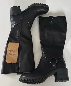 Stivali Moto Nero Donna 10 Frye And Co. - Foto 1 di 6
