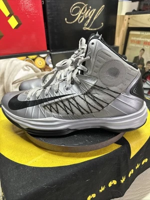 Nike Lunar Hyperdunk Silver Wolf Grey 2012 Men's Size 12 - Image 1 of 4