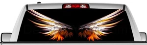 Rear window graphic view thru decal sticker, alien pickup truck SUV Van OTH124 - Picture 1 of 2