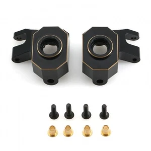 Brazo de nudillo de dirección frontal de latón AXI232006 para coche escala profesional AXIAL 1/10 SCX10 - Imagen 1 de 5