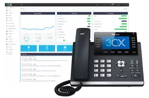 3CX Telefonanlage, PBX, gehostet, Cloud-System, 3cx Pro, Unternehmen, 3cx kostenlos - Bild 1 von 3