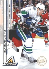 2010-11 (CANUCKS) Pinnacle Artists Proofs #12 Dan Hamhuis