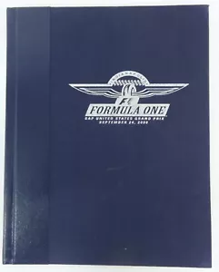 2000 Formula-1 Indianapolis USGP Inaugural Program Hardbound Limited Edition - Picture 1 of 10