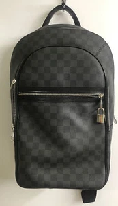 Louis Vuitton Damier Men’s Large Backpack Black And Gray - Picture 1 of 12