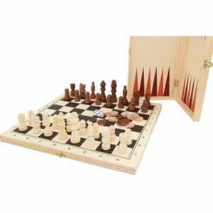 Engelhart Schach, Dame+Backg.kassette - Bild 1 von 1