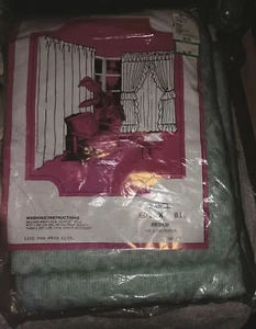Vintage Vorhänge Neu in Packung 60"×81" - Bild 1 von 4