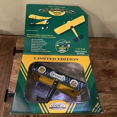 GEARBOX CRAYOLA LIMITED EDITION Sopwith Pup 1:32 SCALE Airplane Model NEW IN BOX - Image 1 of 4