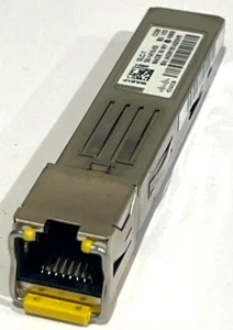 Cisco GLC-T SFP-1G-T RJ-45 1000BASE-T 30-1410-03 1GbE Copper RJ45 Transceiver - Picture 1 of 5