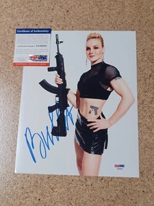 Valentina Shevchenko Signed 8X10 Photo PSA COA Sexy Model UFC Authentic Auto - Picture 1 of 5