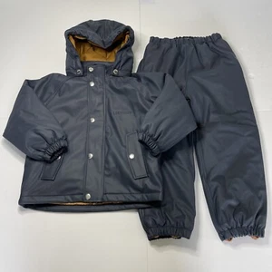 Liewood Rainwear Set Kids 4Y/5Y Blue Ivy Jacket Trouser w/padding Waterproof New - Picture 1 of 16