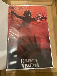 Department of Truth #11 Nirvana Homage by Javan Jordan Trade Dress. James Tynion - Picture 1 of 2