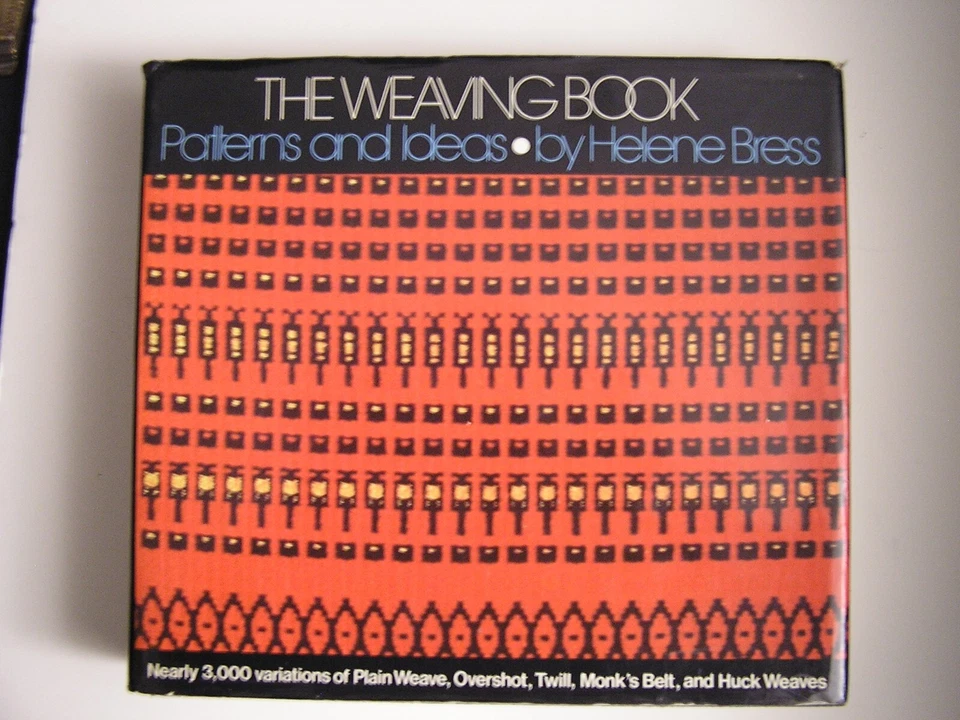 Handweaving Helene Bress THE WEAVING BOOK Patterns and Ideas Nearly 3000 variati - Image 1 of 4