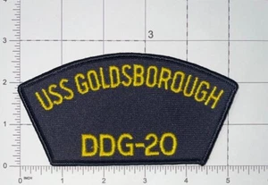 USN USS Goldsborough DDG-20 Patch Sew-On New Old Stock YZ66 - Picture 1 of 1