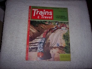 TRAINS & TRAVEL MAGAZINE--NOVEMBER 1952 #218 - Imagen 1 de 5