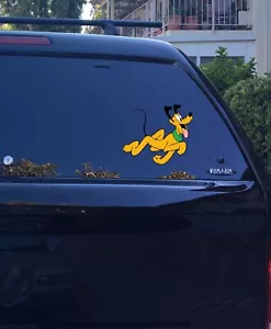 02-34 Pluto Hund Mickey Maus Auto Fenster Vinyl Aufkleber Aufkleber - Bild 1 von 1
