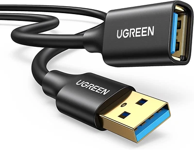 UGREEN USB Extension Cable USB 3.0 Extender Cord Type a Male to Female Data Tran - Image 1 of 4