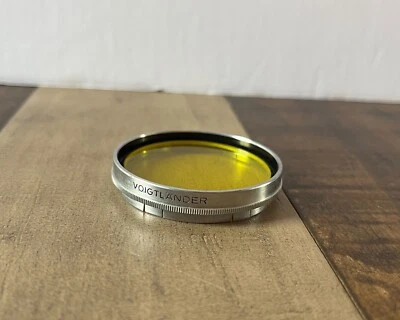 Voigtlander G2 47mm Yellow Filter 302/47 Made in Germany - Image 1 of 4