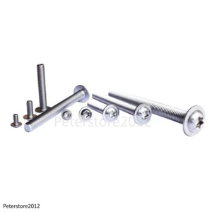 Pan head screws stainless steel VA M6 ISO7380-2 with flange TX flange screws - Picture 1 of 2