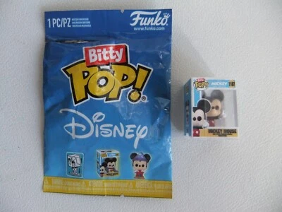 FUNKO BITTY POP! DISNEY 1187 MICKEY MOUSE 2023 NUOVO - Immagine 1 di 3