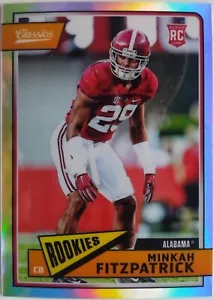 2018 Panini Classics Premium Edition /175 Red Back Rookie Minkah Fitzpatrick RC - Picture 1 of 2