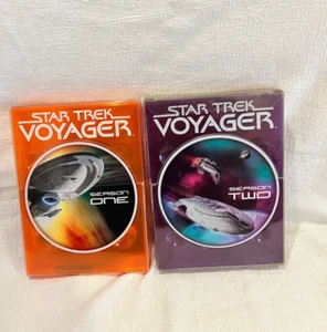 Star Trek Voyager Seasons 1 & 2 12 DVDs Complete - Picture 1 of 4