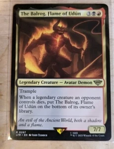 Magic The Balrog, Flame of Udun El Señor de los Anillos: Tales of Middle-earth 0297 - Imagen 1 de 4