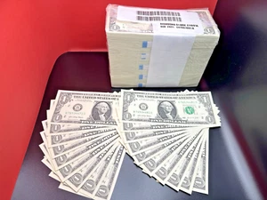 Non-Sequential (20) BRAND NEW ONE DOLLAR BILLS - REAL MONEY 2010-2025 - Picture 1 of 3