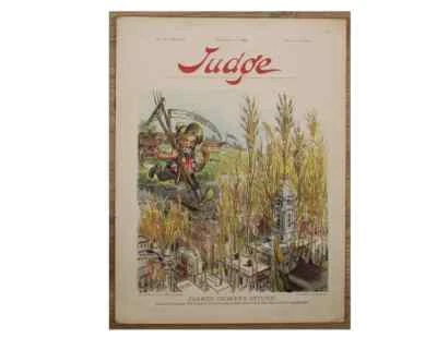Judge Magazine September 7, 1901 Farmer Croker's Return - Image 1 of 4