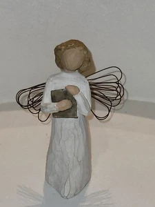 Willow Tree Engel des Lernens Figur Demdaco Susan Lordi 1999 Engel mit Buch - Bild 1 von 7