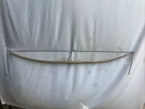 Black Locust Character Longbow rawhide Backed 50 At 28” Eastern Woodlands Style - Picture 1 of 7