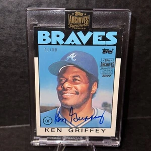 2022 Topps Archives Signature Series KEN GRIFFEY 73/88 - Bild 1 von 10