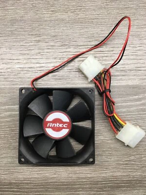 Antec PC Case Cooling Fan 80*80*25mm 2 pin molex power connector - Image 1 of 3