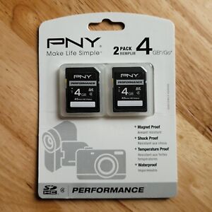 PNY Performance 4GB 2 Pack *New*  FAST SHIPPING 