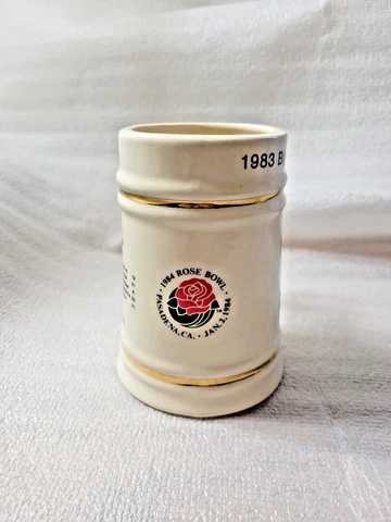 Vintage 1983 Big Ten Champions Football Rose Bowl Stein Mug Cup Fighting Illini Cover