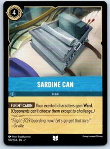 Tarjeta Lorcana Disney 170/204 lata de sardina - Imagen 1 de 2