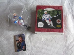 Hallmark Keepsake 1997 nueva serie de coleccionistas Hockey Greats: Wayne Gretzky nuevo en paquete - Imagen 1 de 3