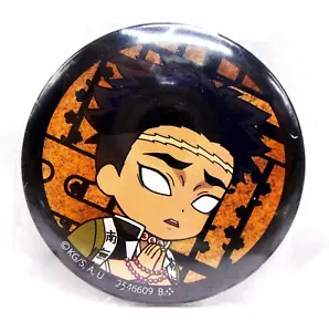 Gyomei Himejima - 2" Demon Slayer Kimetsu no Yaiba Can Insignia Botón Pin - Japón - Imagen 1 de 2