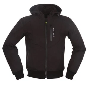 Motorrad Hoody / Tex-Jacke Modeka Clarke Farbe: Schwarz Gr: M - Bild 1 von 2