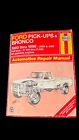 Haynes Ford Pick Ups/Bronco Automotive Repair Manual 1980-1996