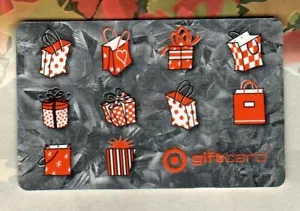 TARGET Assorted Christmas Gifts ( 2002 ) Foil Gift Card ( $0 ) RARE - Picture 1 of 1