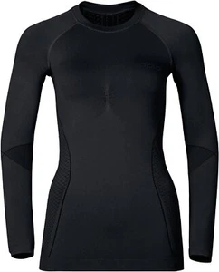 Shirt l/s crew neck EVOLUTION BLACK - ODLO GRAPHITE GR - Bild 1 von 1