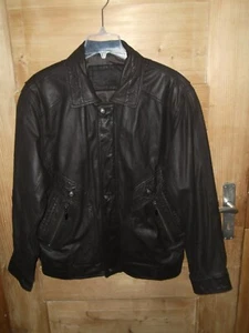 Herren Lederjacke Leder Gr. 52 dunkelbraun ** CANDA MADE FOR C&A ** Top Neuw. - Bild 1 von 21