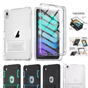 For iPad mini 6th Generation 8.3" Case Hybrid Shockproof Heavy Duty Stand Cover - Picture 1 of 19