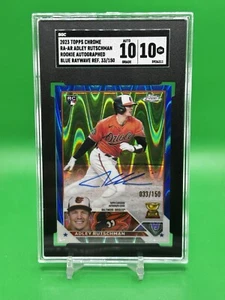2023 Topps cromo #Ra-Ar Adley Rutschman azul lava novato radiocontrol automático/150 SGC 10/10 - Imagen 1 de 2