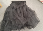 Grace Karin Women?s Layere Petticoat Skirt Black XL