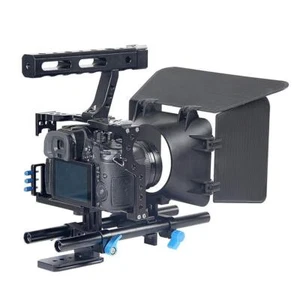 Professional DSLR Rig Handheld Video Camera Stabilizer Support Cage For - Picture 1 of 10