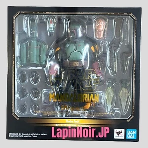 BANDAI S.H.Figuarts STAR WARS Action Figure The Mandalorian Boba Fett - Picture 1 of 12