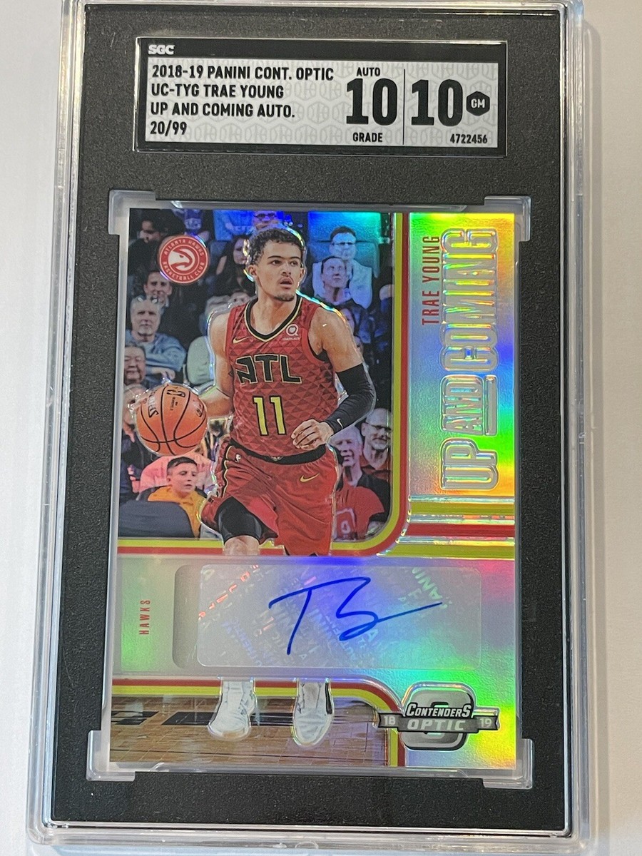 Atlanta Hawks Basketball Grade 10 Rookie Sports Trading