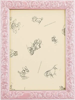 Cadre puzzle panneau de figurines Disney Art pour 108 pièces rose perle 18,2 ... - Photo 1/4